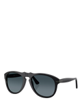 Persol aviator polarized sunglasses black blue - British product