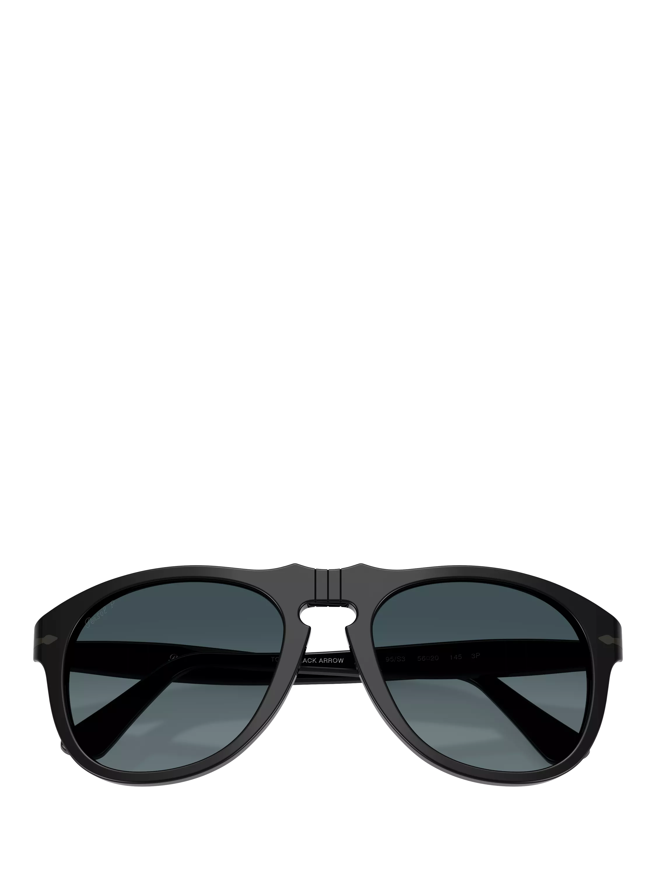 Persol aviator polarized sunglasses black blue - British product