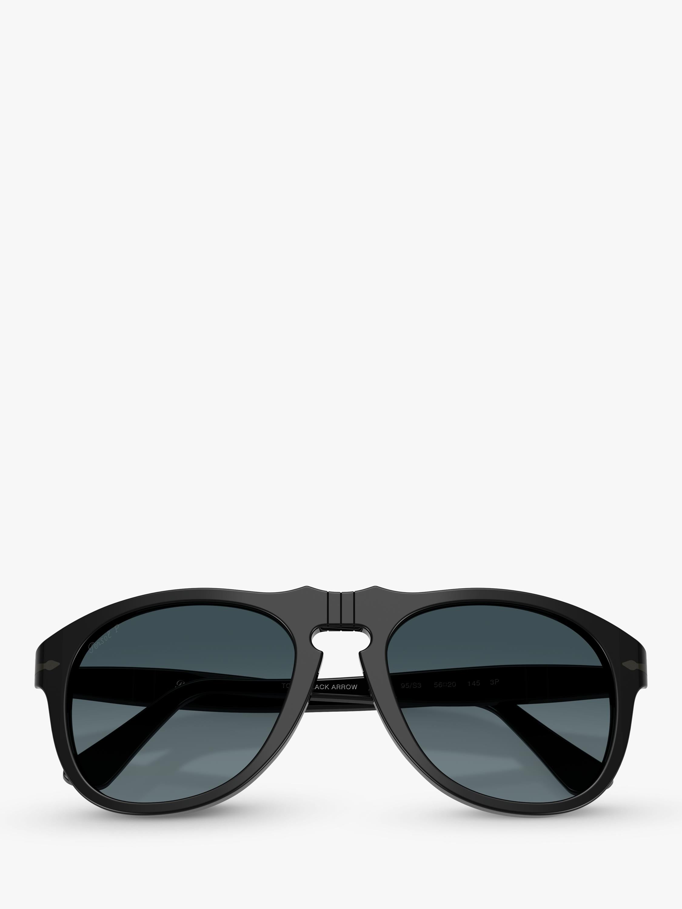 Persol aviator polarized sunglasses black blue - British product