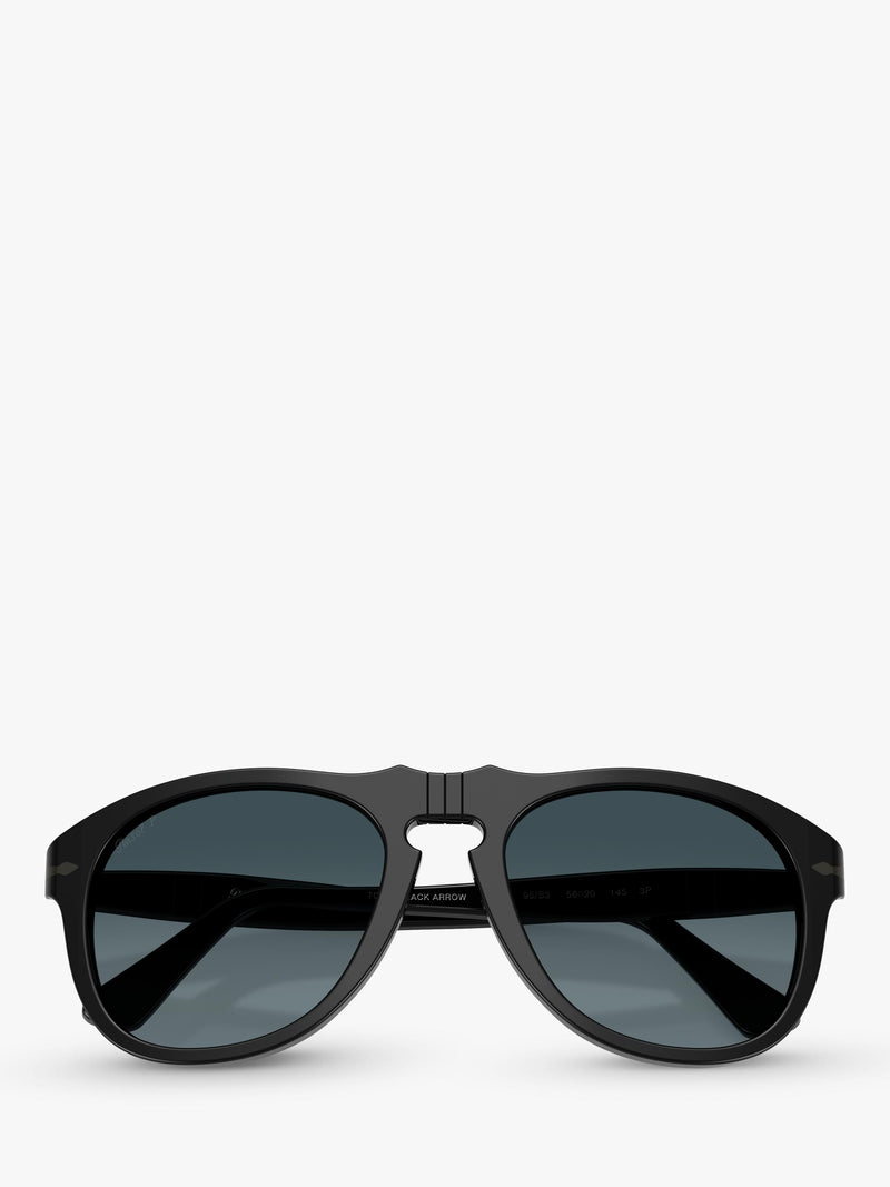 Persol aviator polarized sunglasses black blue - British product