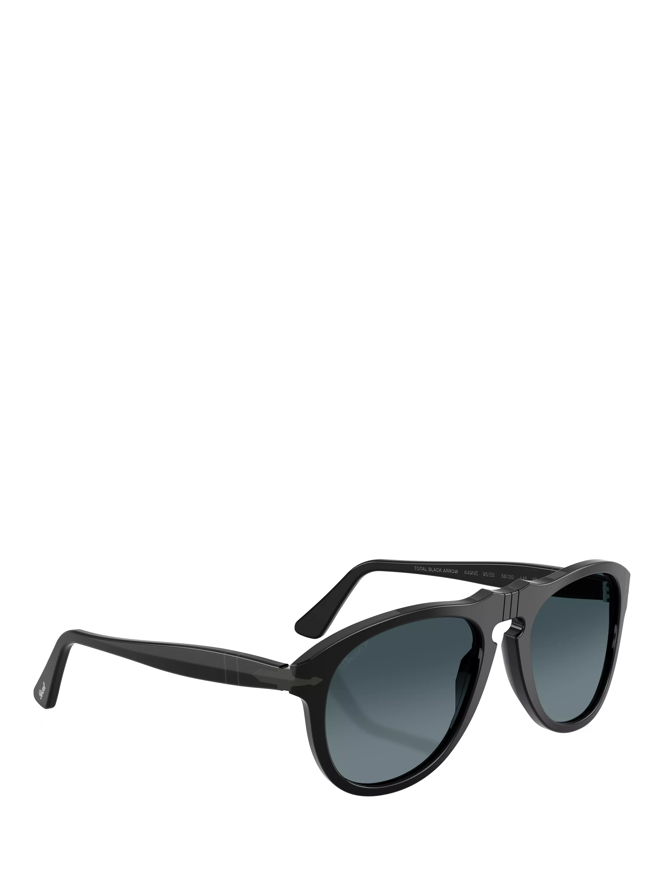 Persol aviator polarized sunglasses black blue - British product