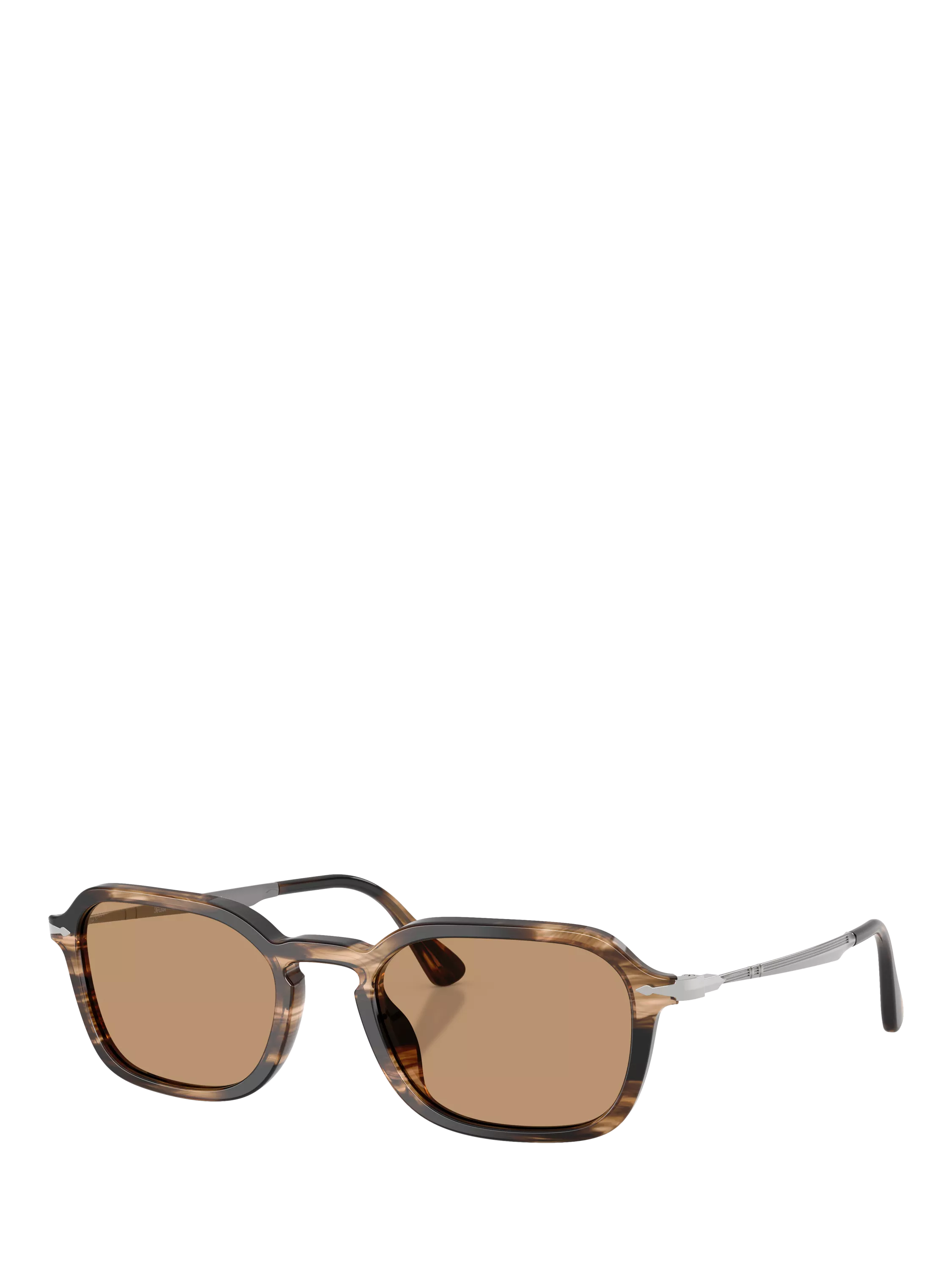 Persol Phantos unisex sunglasses black/brown 54mm, UK version