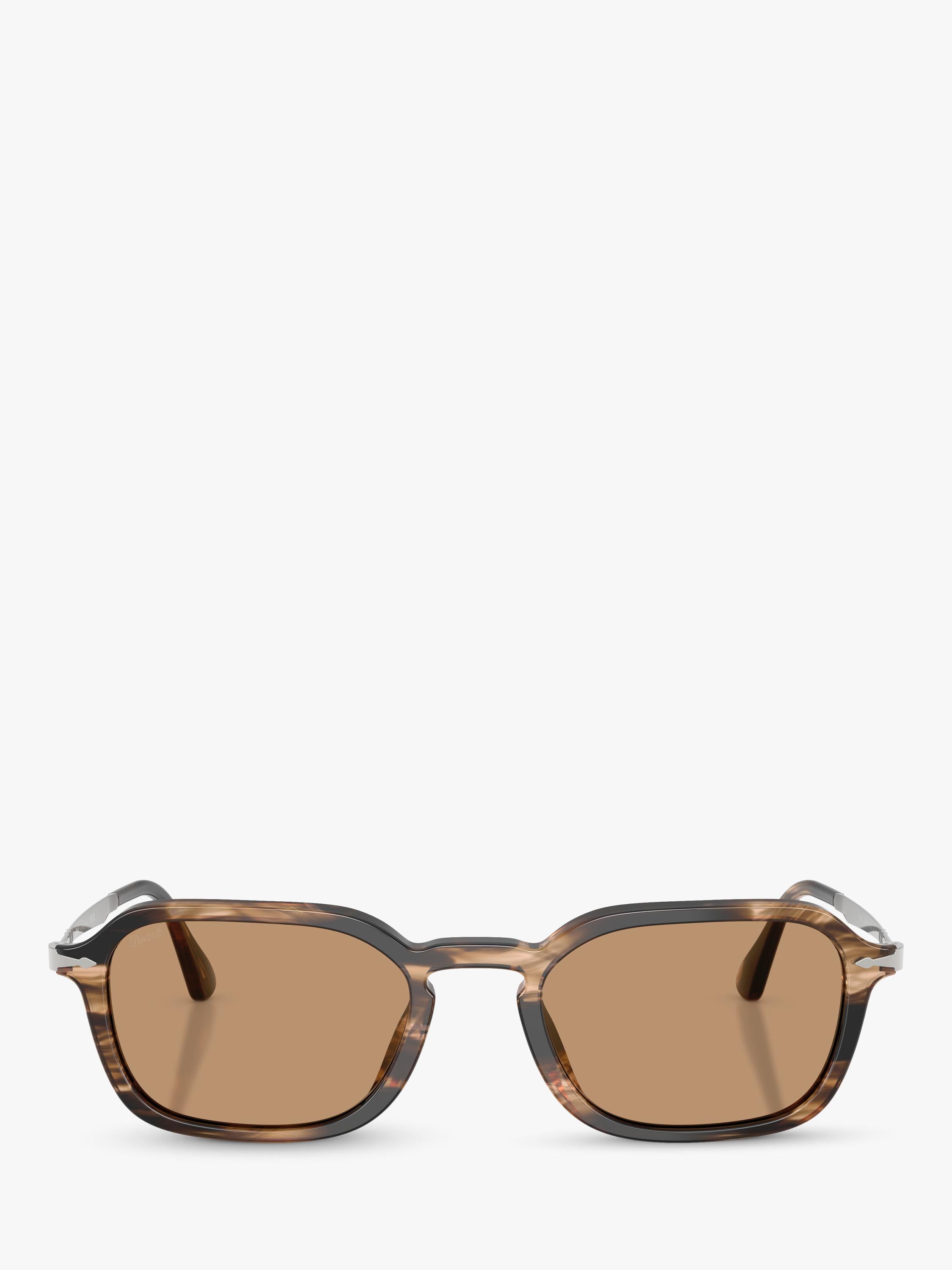 Persol Phantos unisex sunglasses black/brown 54mm, UK version
