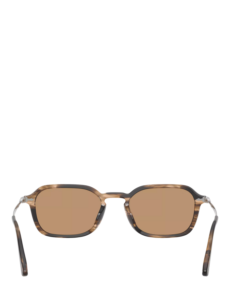 Persol Phantos unisex sunglasses black/brown 54mm, UK version
