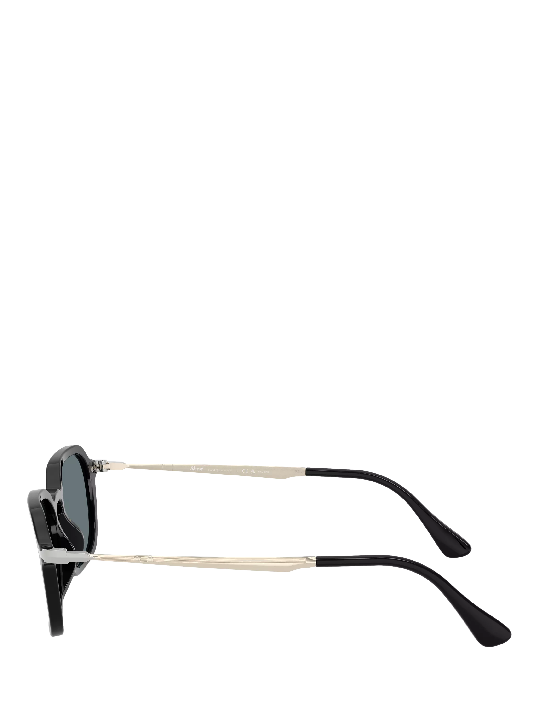 Persol Phantos sunglasses black frame glass lenses, imported from the UK