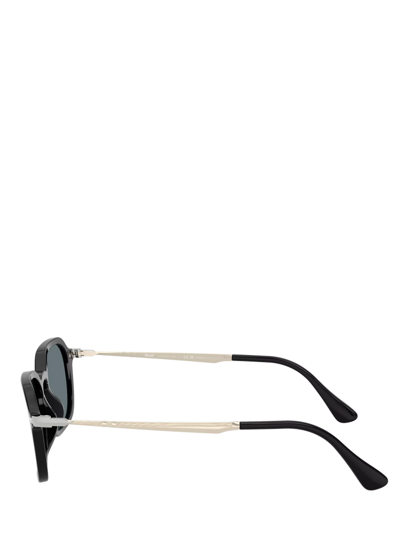 Persol Phantos sunglasses black frame glass lenses, imported from the UK