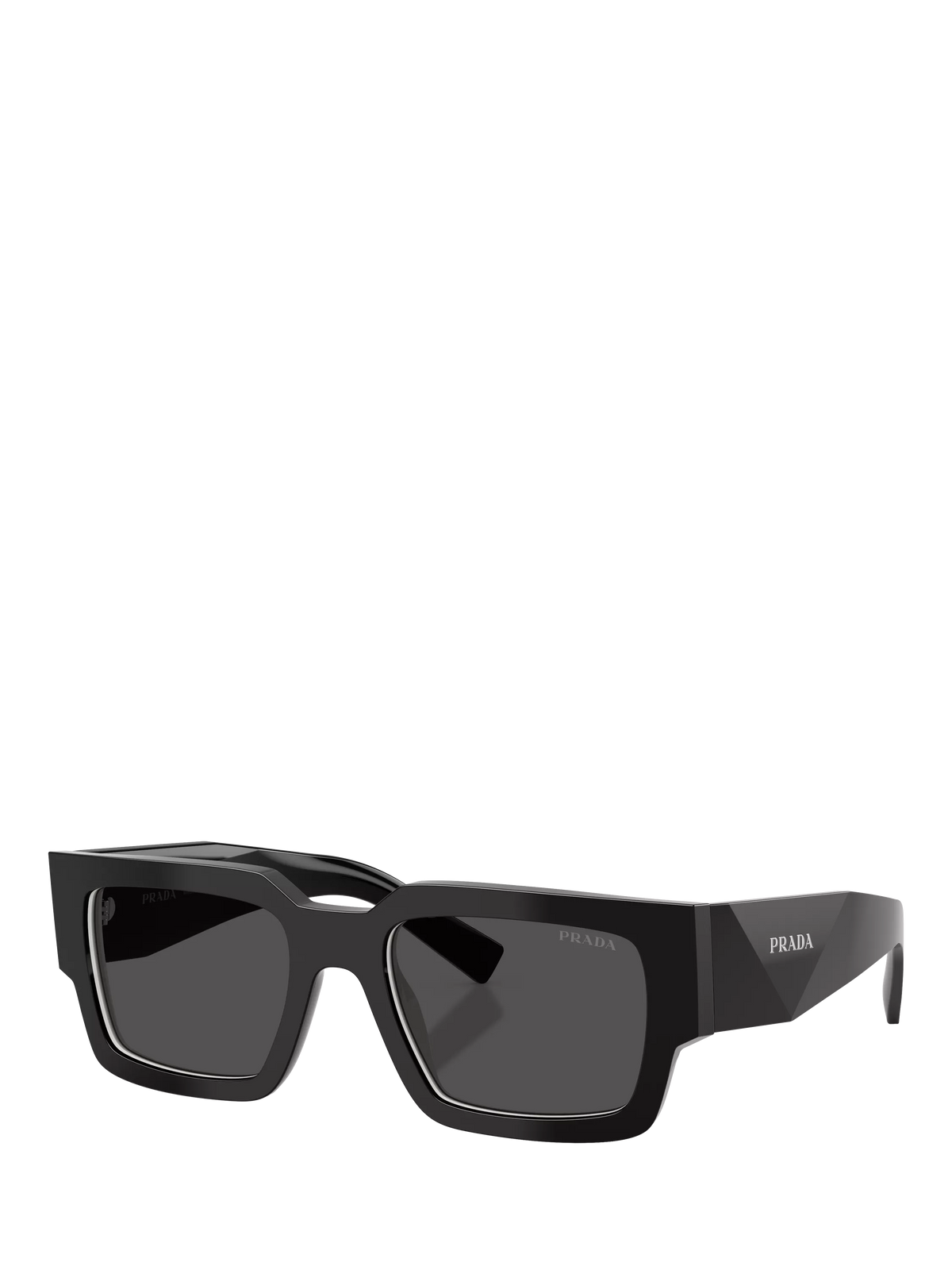 Prada PR B17S Men's Rectangular Sunglasses 54mm