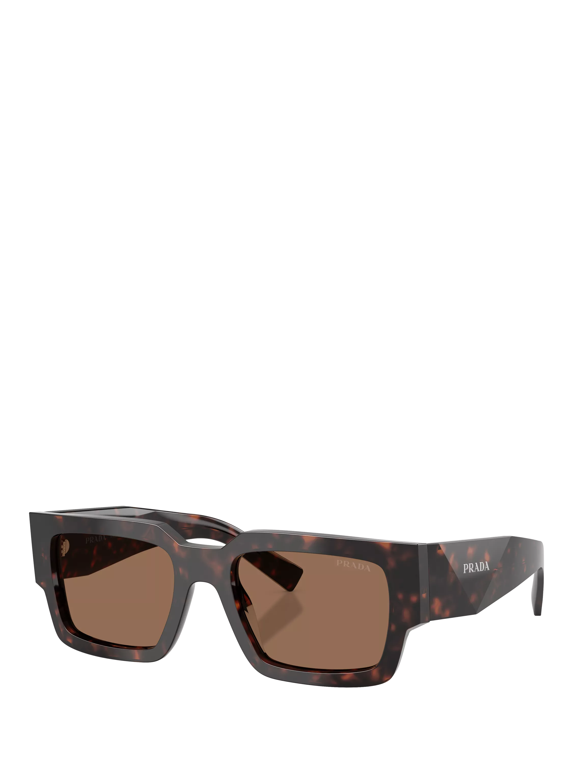 Prada PR B17S Men's Rectangular Sunglasses 54mm