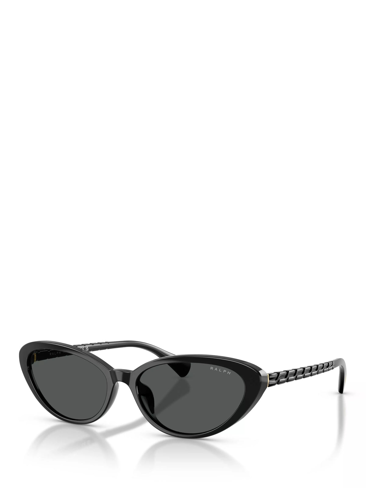 Ralph Lauren butterfly sunglasses shiny black polyamide lens (British brand)