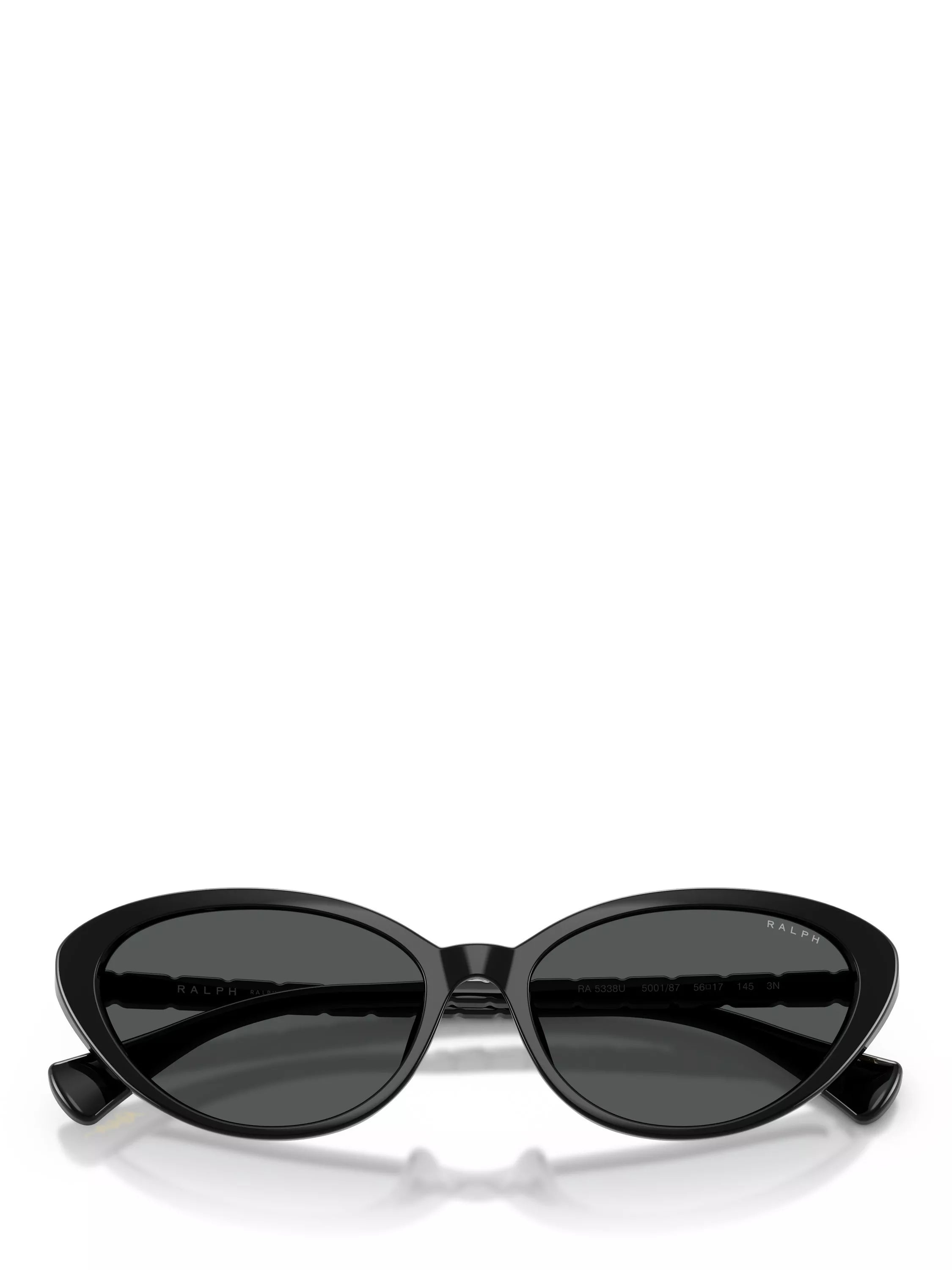 Ralph Lauren butterfly sunglasses shiny black polyamide lens (British brand)