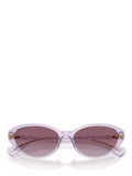 Ralph Lauren butterfly sunglasses transparent violet gradient, UK version