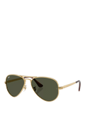Ray-Ban RB3925 aviator sunglasses arista gold metal frame, imported from the UK