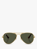 Ray-Ban RB3925 aviator sunglasses arista gold metal frame, imported from the UK