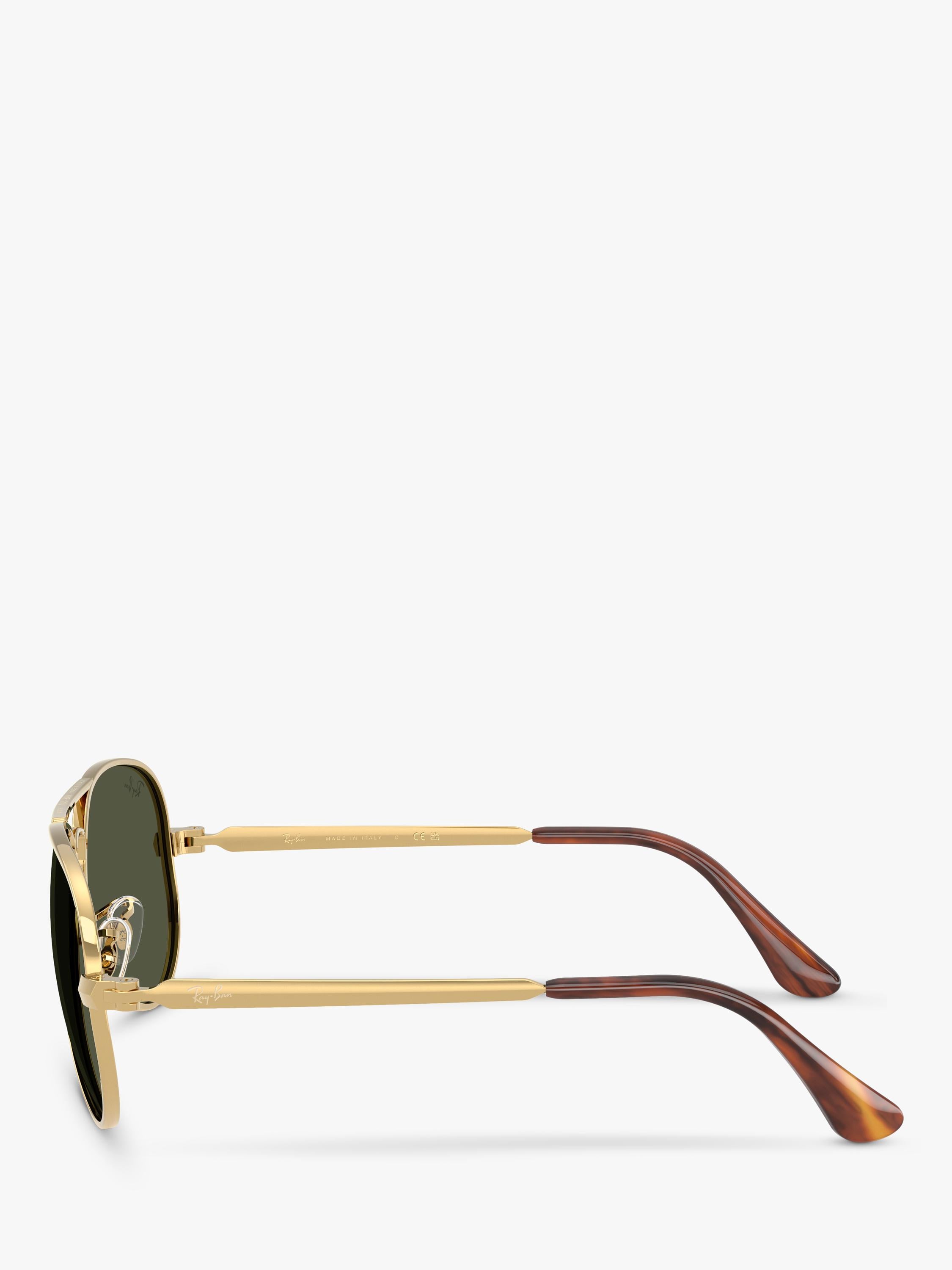Ray-Ban RB3925 aviator sunglasses arista gold metal frame, imported from the UK