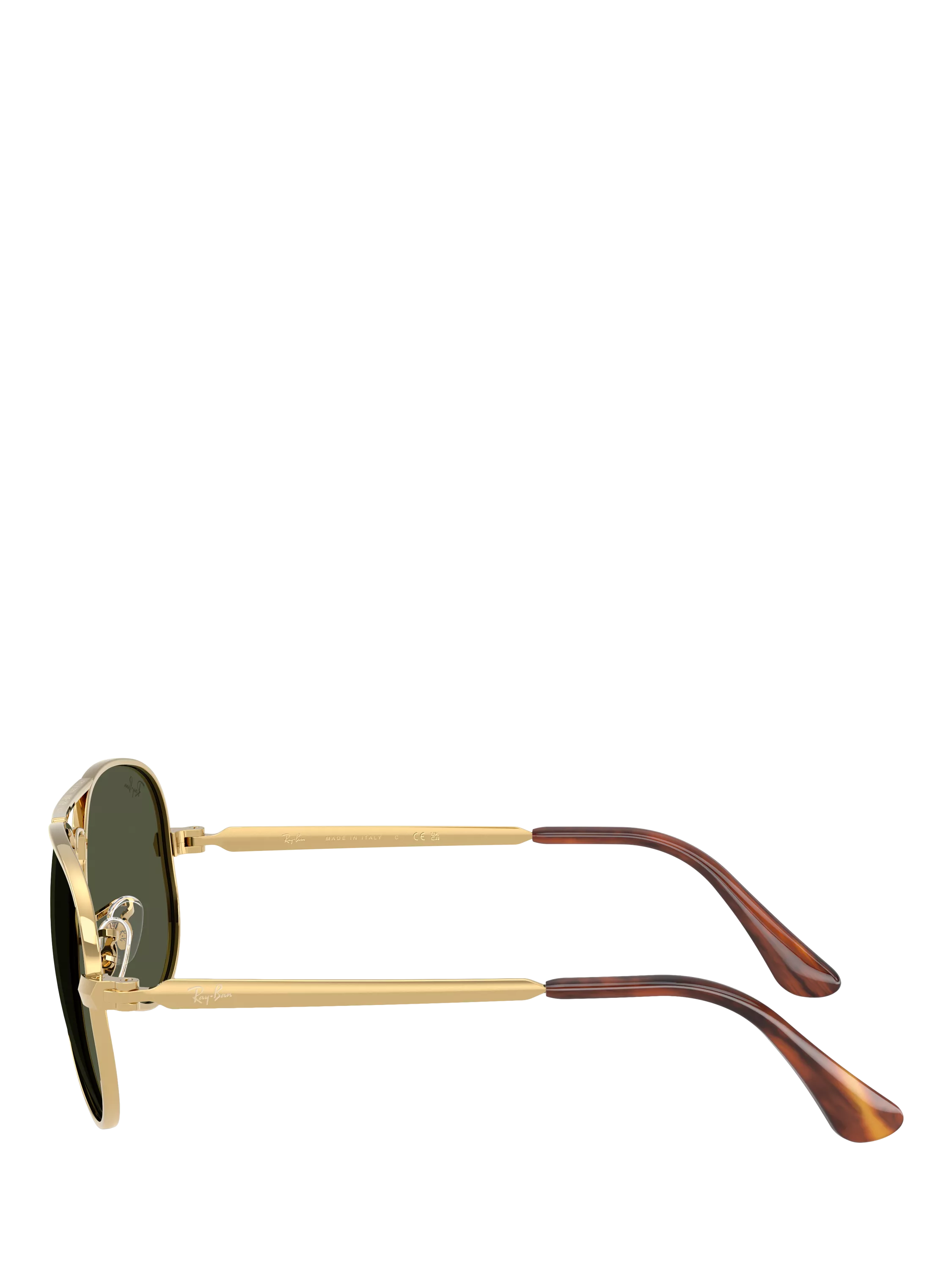 Ray-Ban RB3925 aviator sunglasses arista gold metal frame, imported from the UK