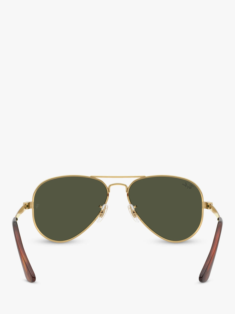 Ray-Ban RB3925 aviator sunglasses arista gold metal frame, imported from the UK