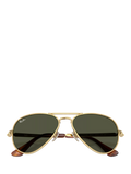 Ray-Ban RB3925 aviator sunglasses arista gold metal frame, imported from the UK