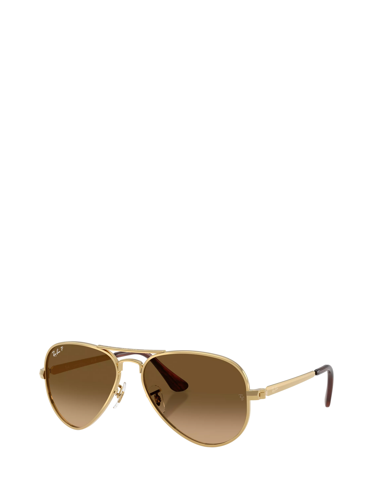 Ray-Ban aviator polarised sunglasses gold frame - British product