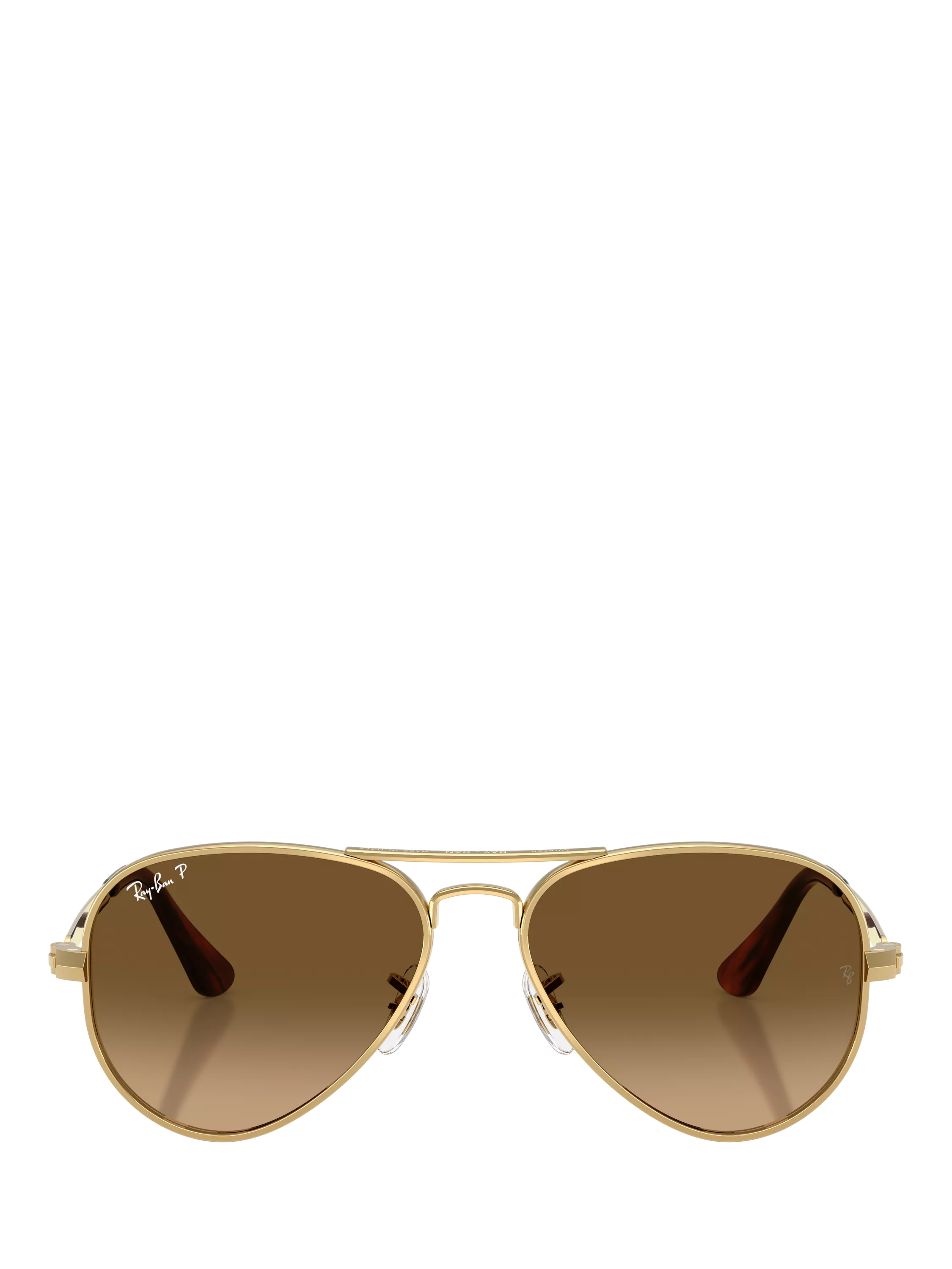 Ray-Ban aviator polarised sunglasses gold frame - British product