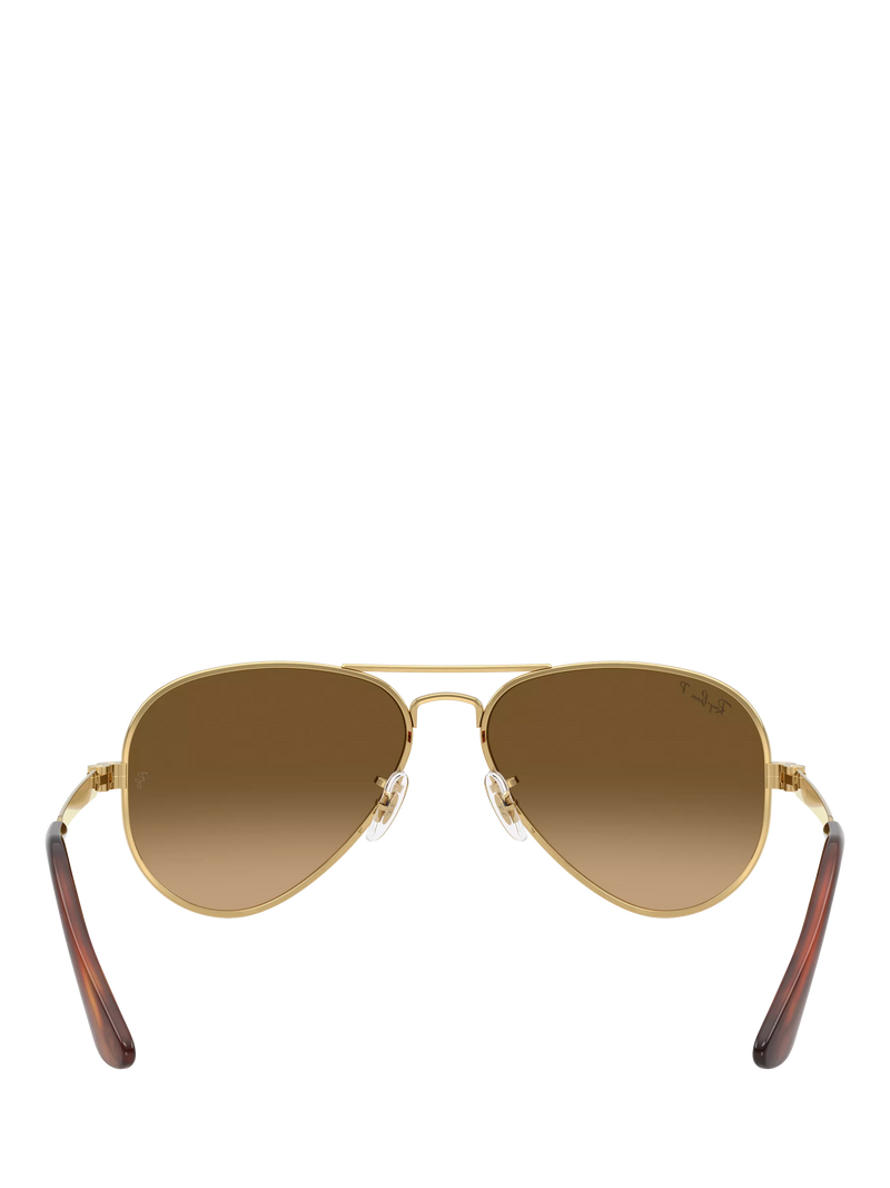 Ray-Ban aviator polarised sunglasses gold frame - British product