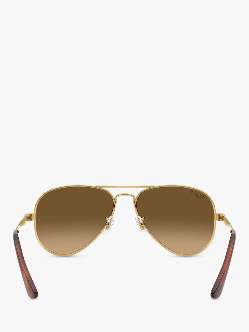 Ray-Ban aviator polarised sunglasses gold frame - British product