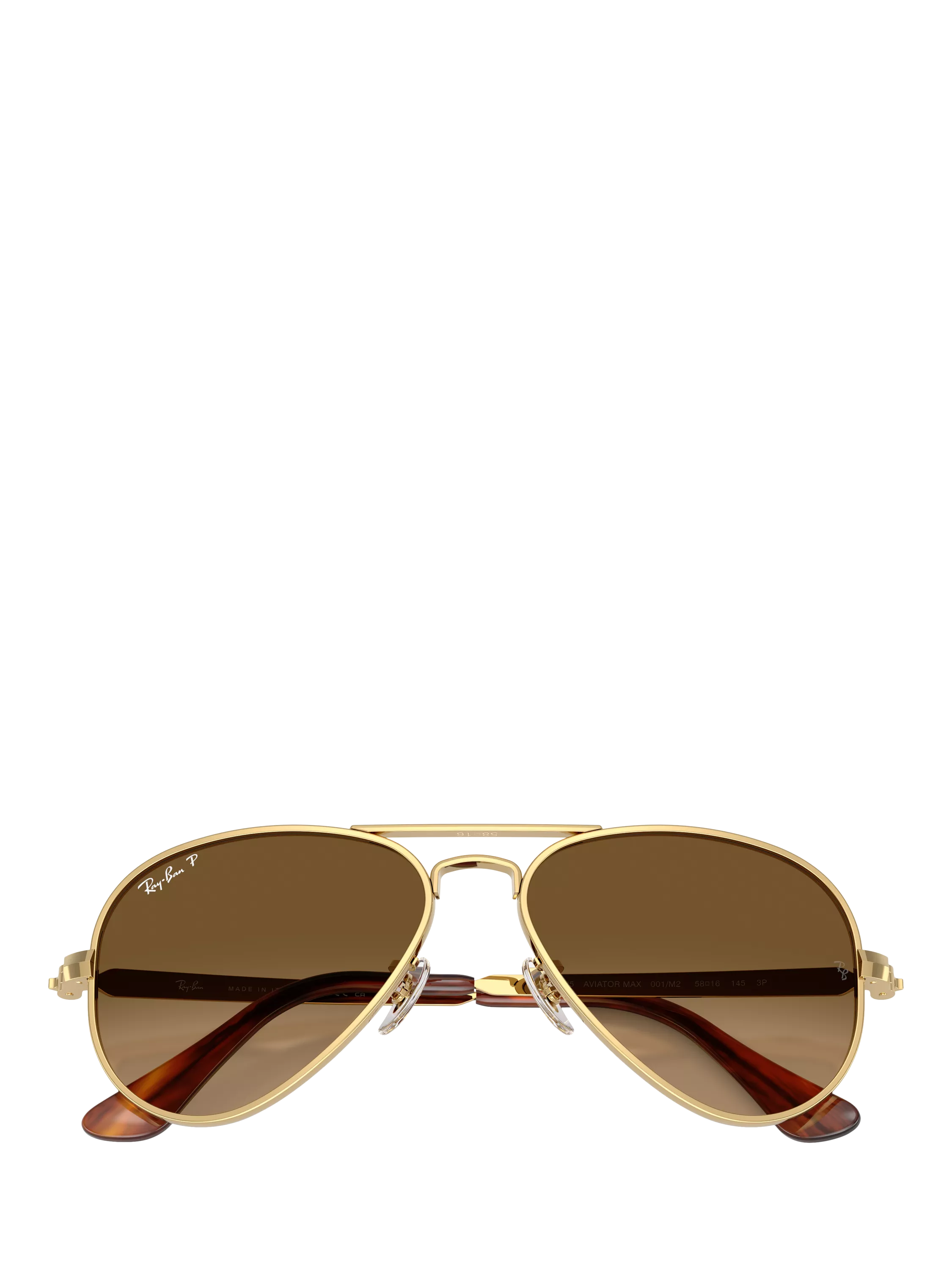 Ray-Ban aviator polarised sunglasses gold frame - British product