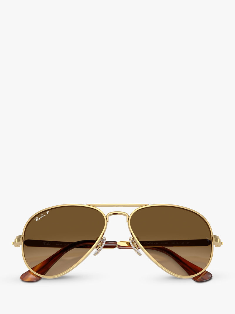 Ray-Ban aviator polarised sunglasses gold frame - British product
