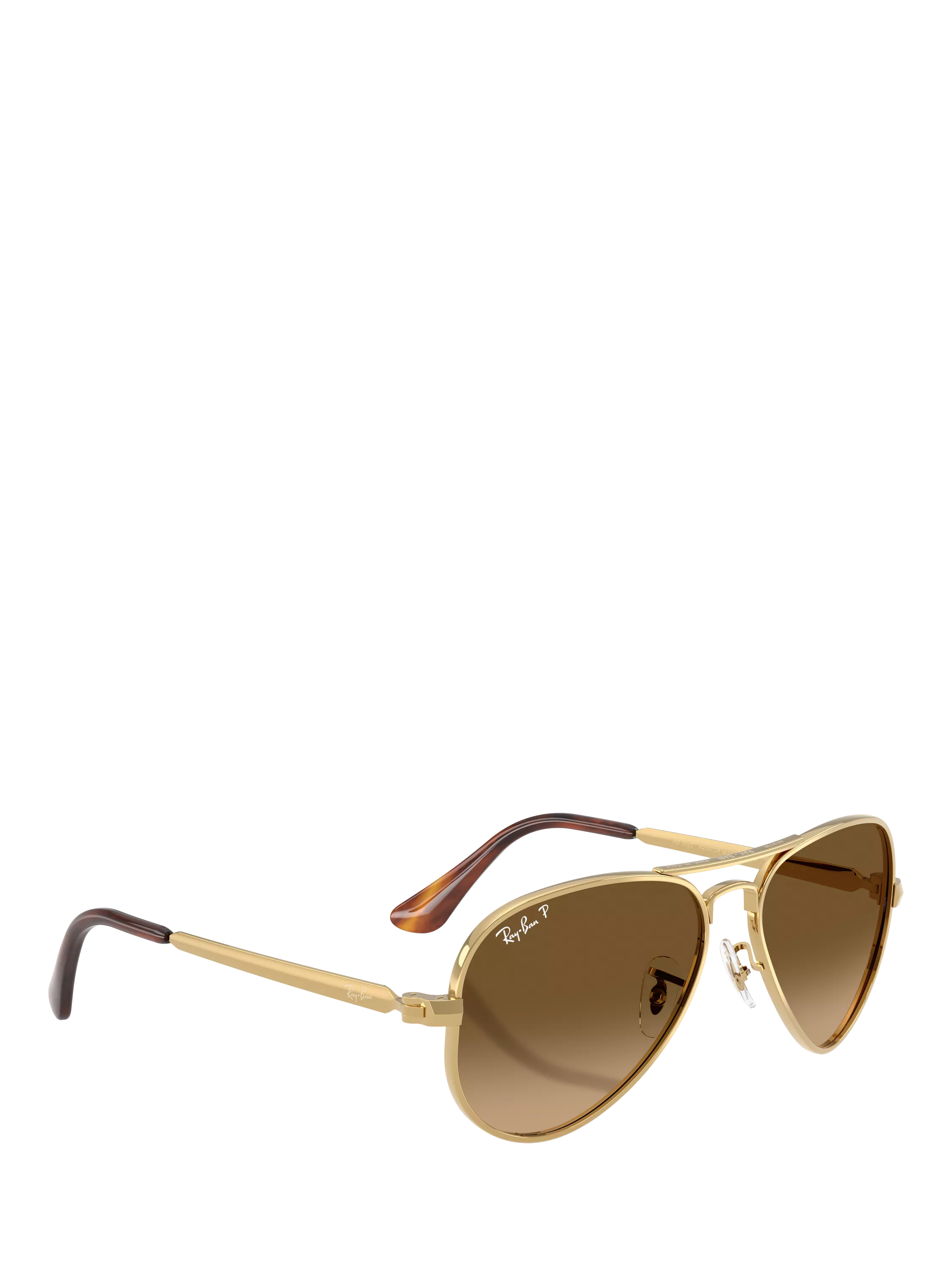 Ray-Ban aviator polarised sunglasses gold frame - British product