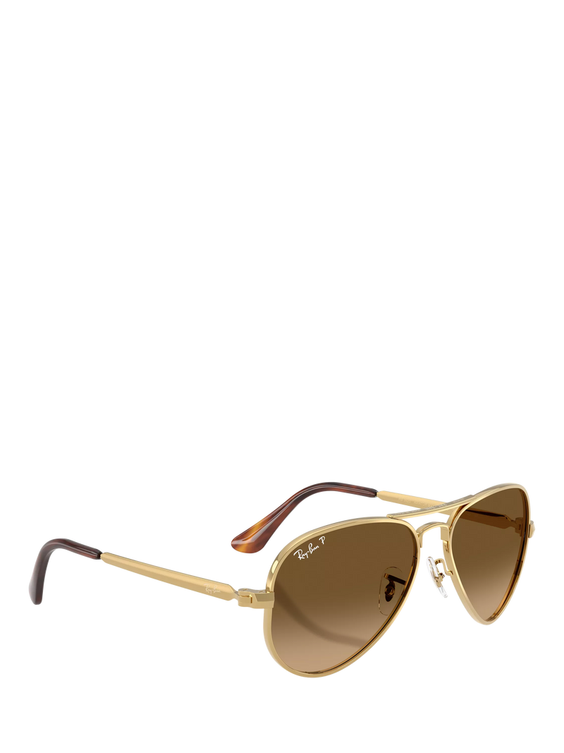 Ray-Ban aviator polarised sunglasses gold frame - British product