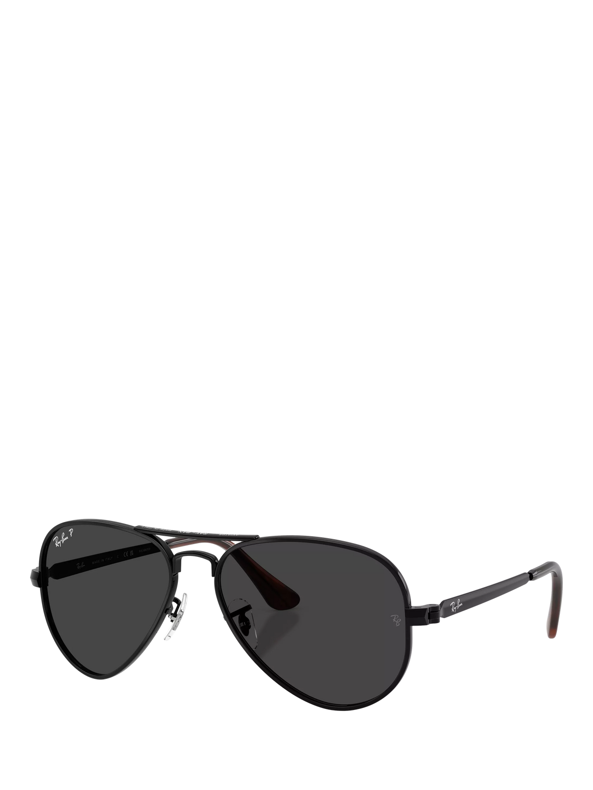 Ray-Ban aviator sunglasses polarised black 58mm (British brand)