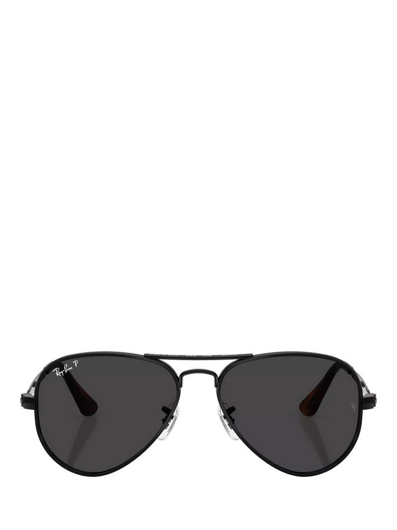 Ray-Ban aviator sunglasses polarised black 58mm (British brand)