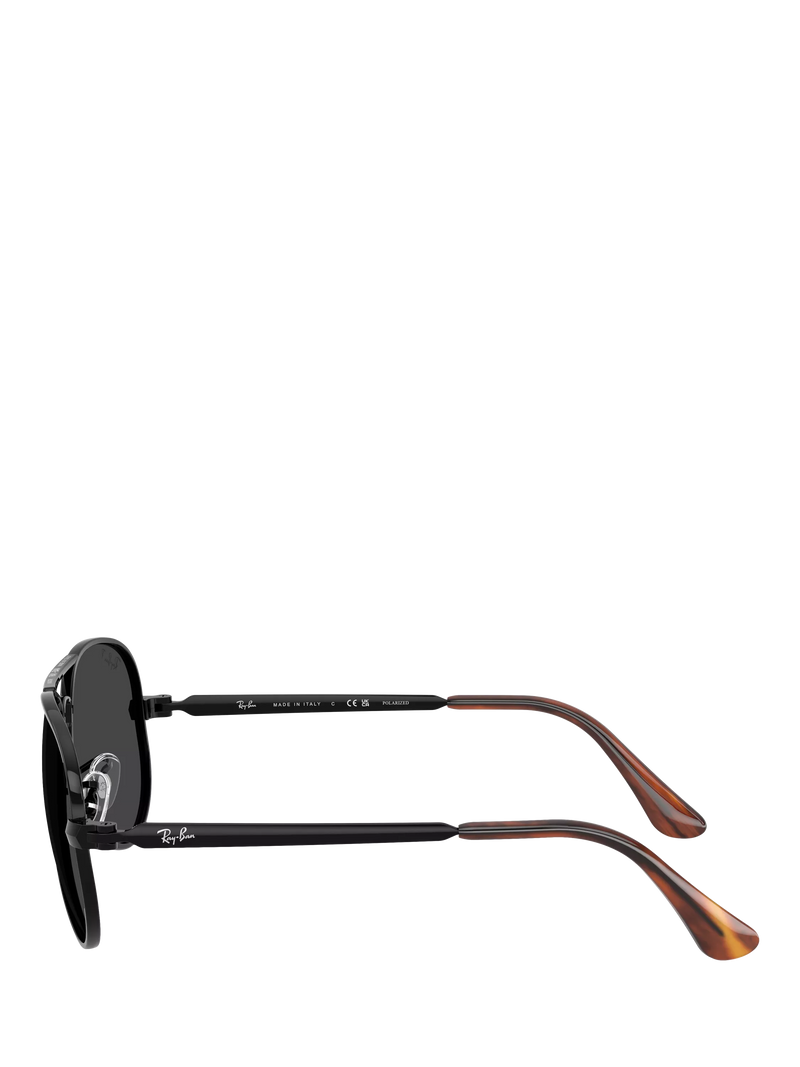 Ray-Ban aviator sunglasses polarised black 58mm (British brand)