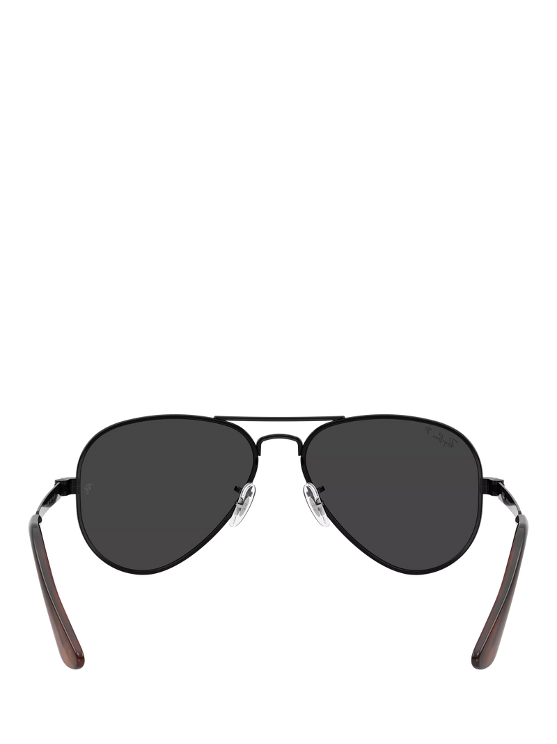 Ray-Ban aviator sunglasses polarised black 58mm (British brand)
