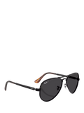 Ray-Ban aviator sunglasses polarised black 58mm (British brand)