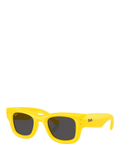 Ray-Ban RB4940 square sunglasses polyamide lens, UK version