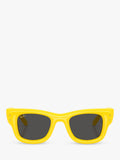 Ray-Ban RB4940 square sunglasses polyamide lens, UK version