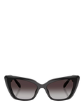 Swarovski cat eye sunglasses black gradient - UK version