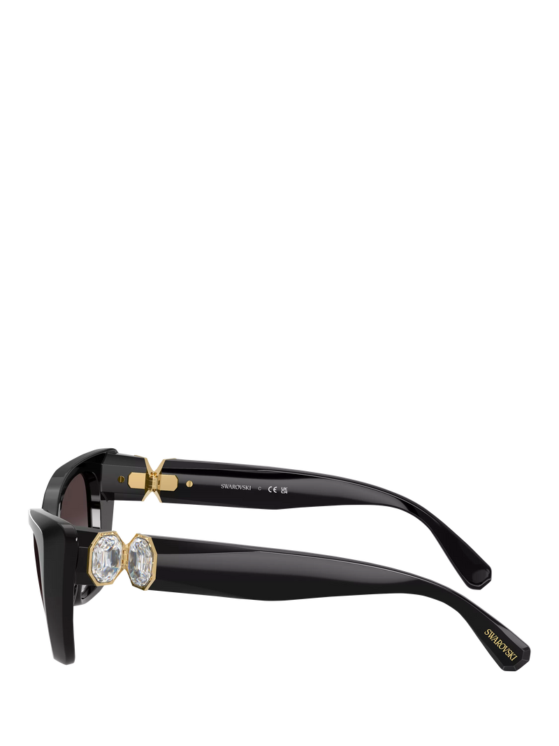 Swarovski cat eye sunglasses black gradient - UK version