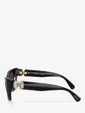 Swarovski cat eye sunglasses black gradient - UK version