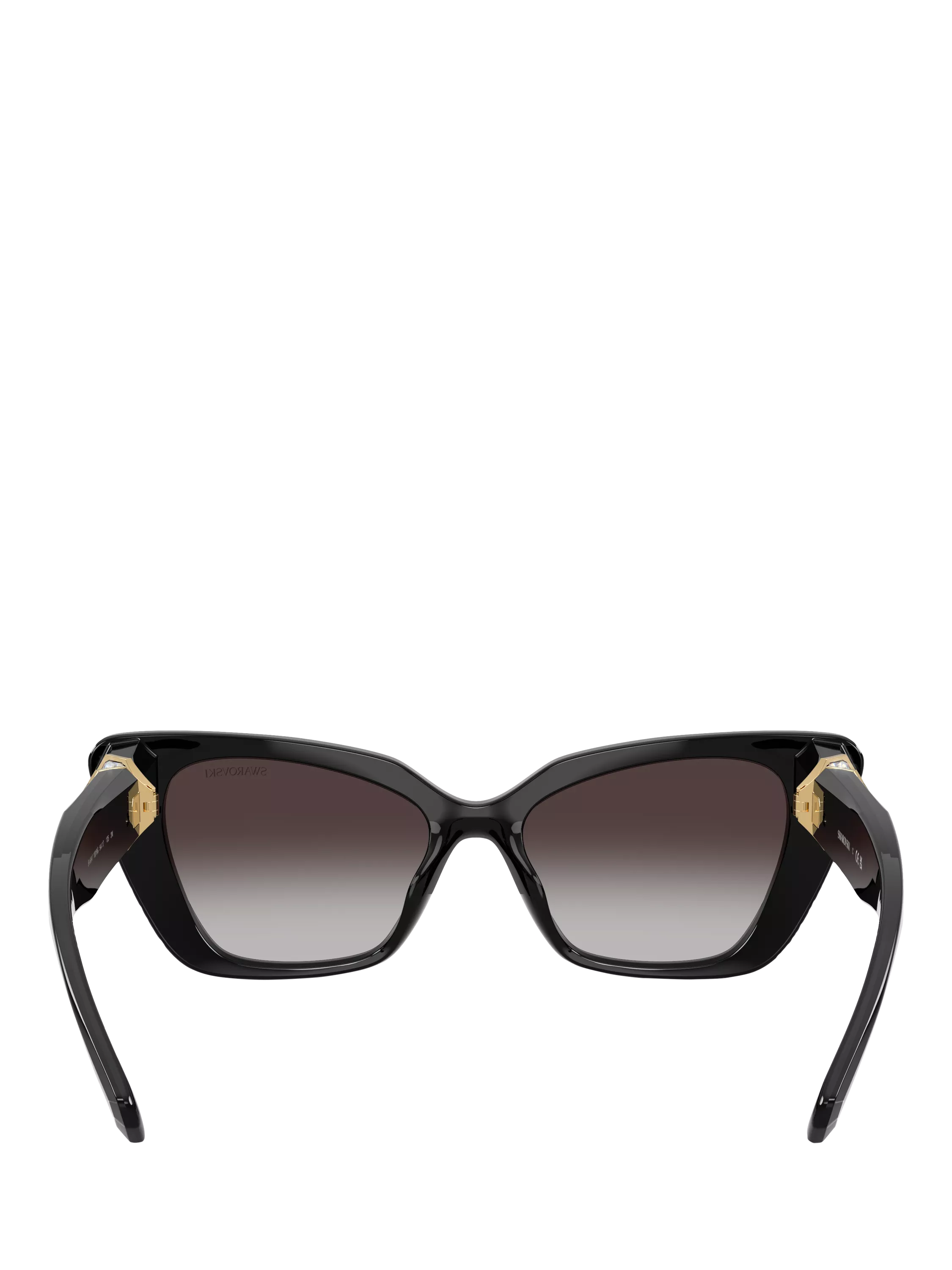 Swarovski cat eye sunglasses black gradient - UK version
