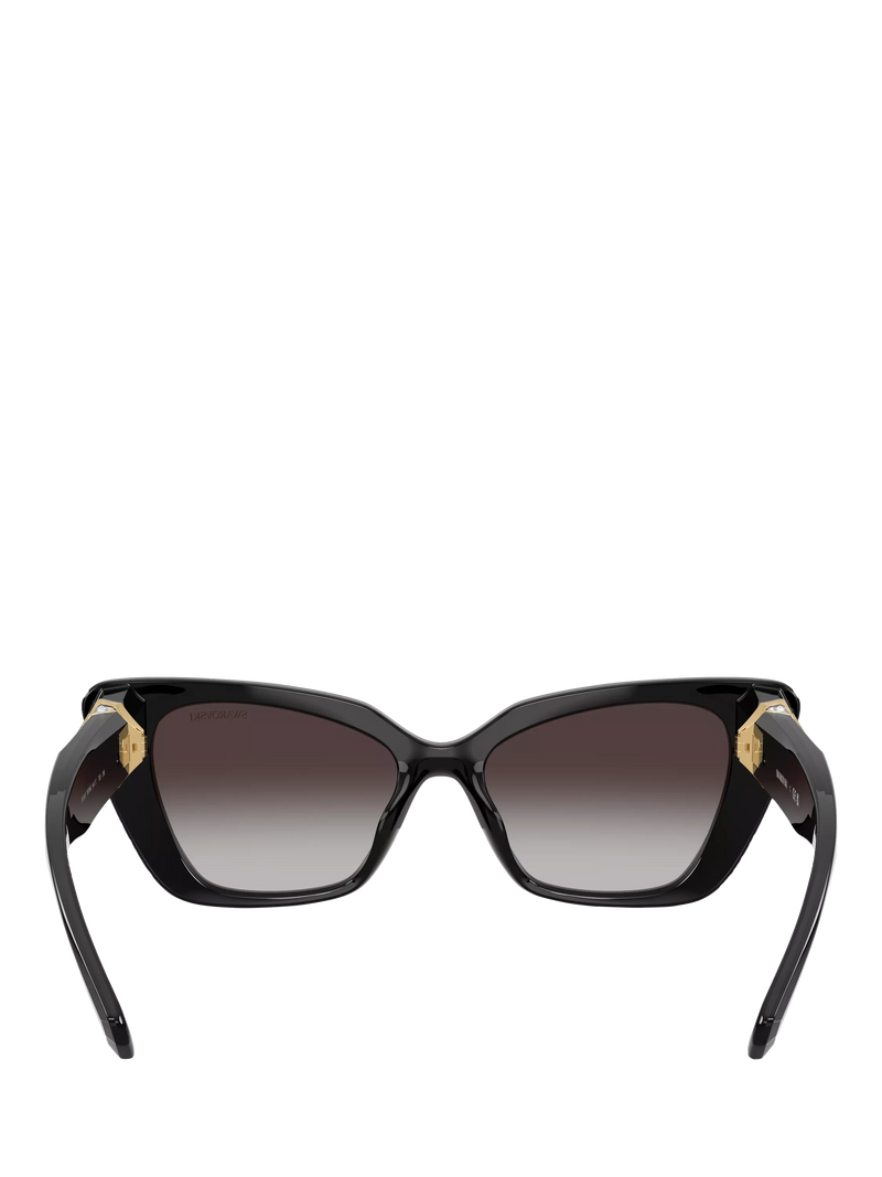 Swarovski cat eye sunglasses black gradient - UK version