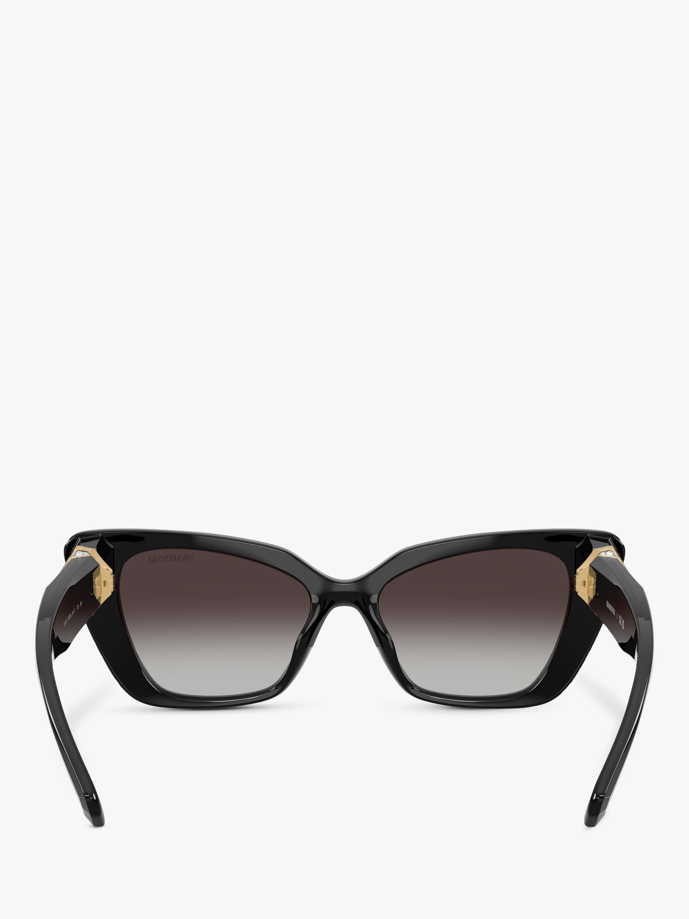 Swarovski cat eye sunglasses black gradient - UK version