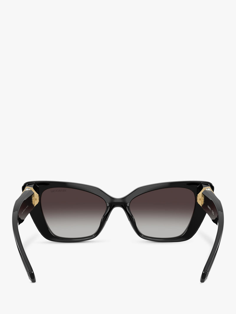 Swarovski cat eye sunglasses black gradient - UK version