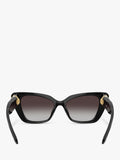 Swarovski cat eye sunglasses black gradient - UK version