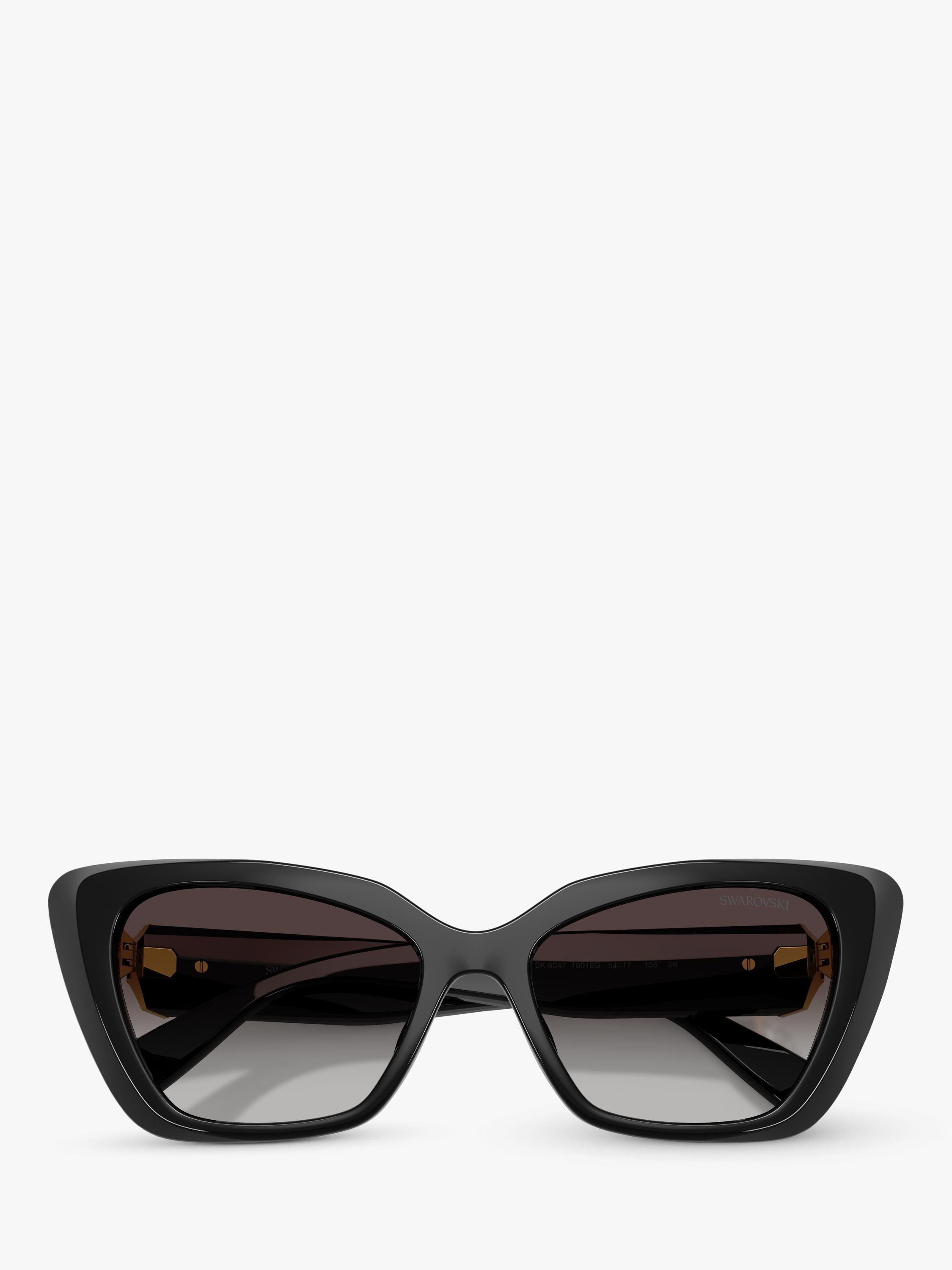 Swarovski cat eye sunglasses black gradient - UK version
