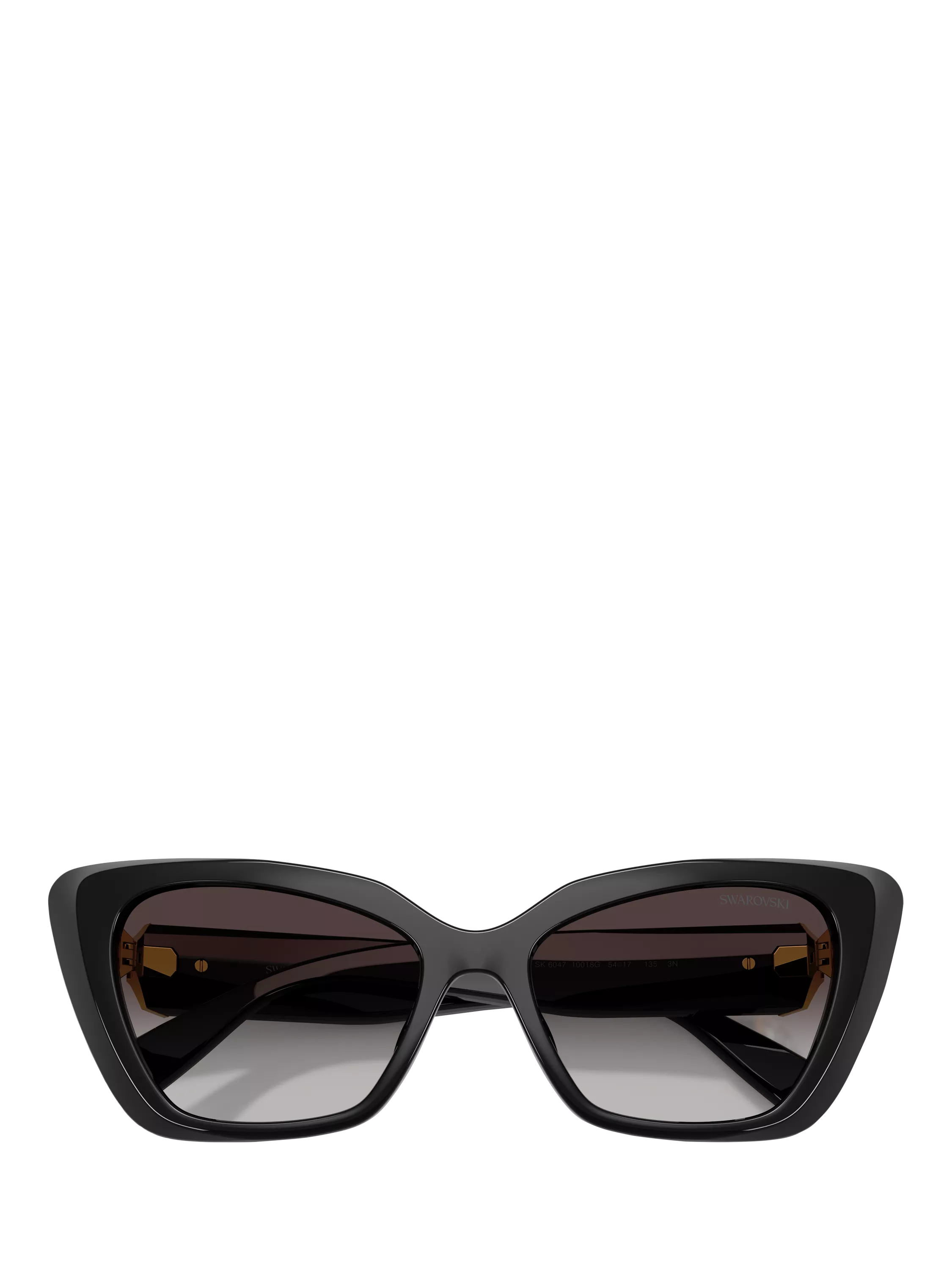 Swarovski cat eye sunglasses black gradient - UK version