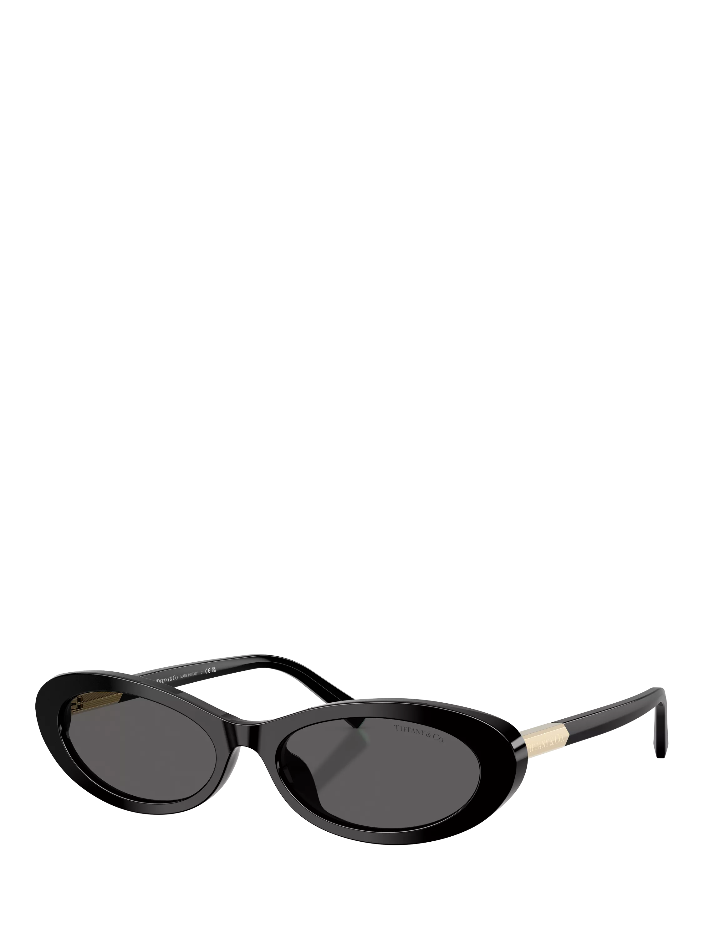 Tiffany & Co oval sunglasses black 56mm, UK version