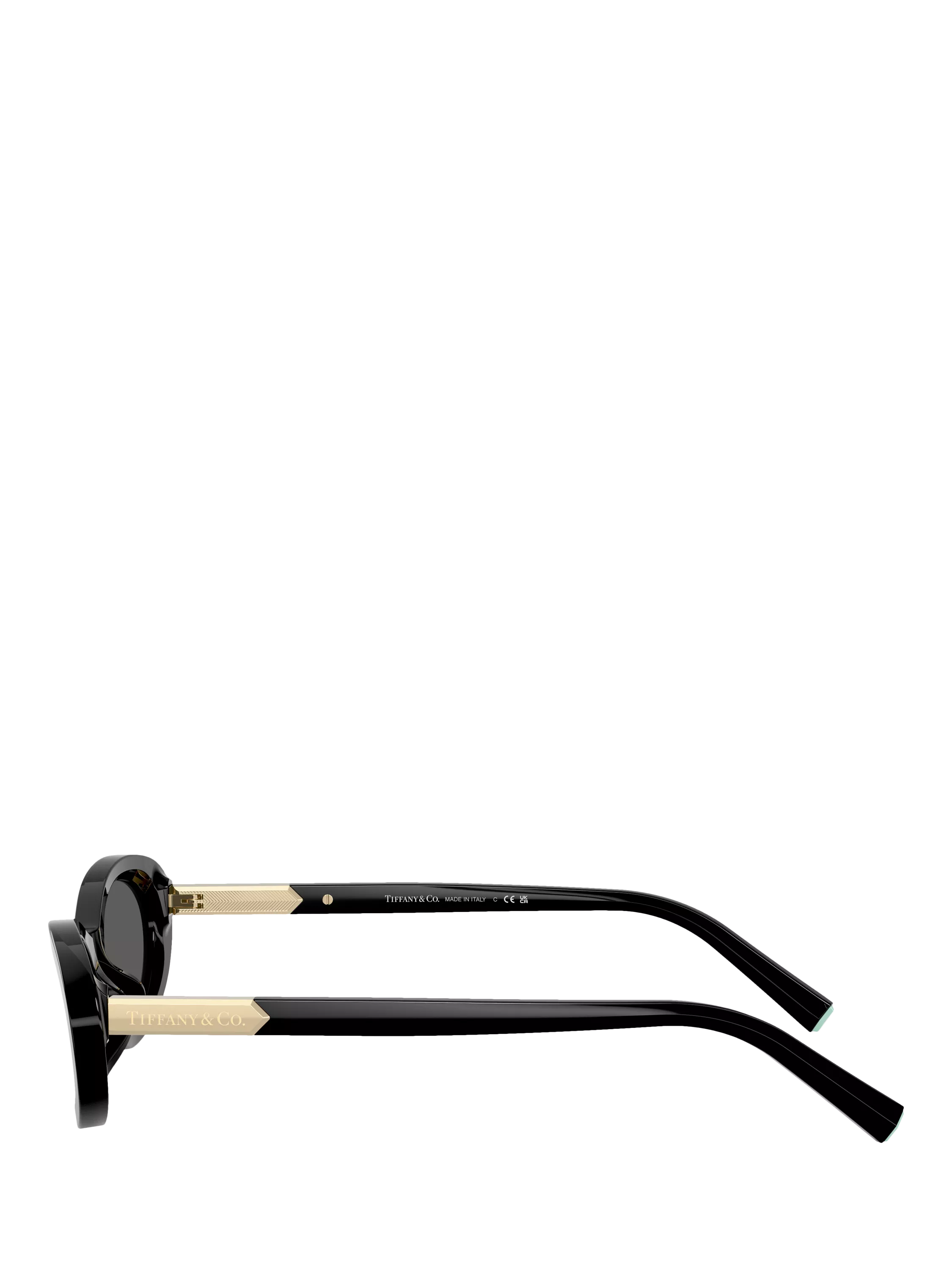 Tiffany & Co oval sunglasses black 56mm, UK version