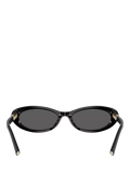 Tiffany & Co oval sunglasses black 56mm, UK version