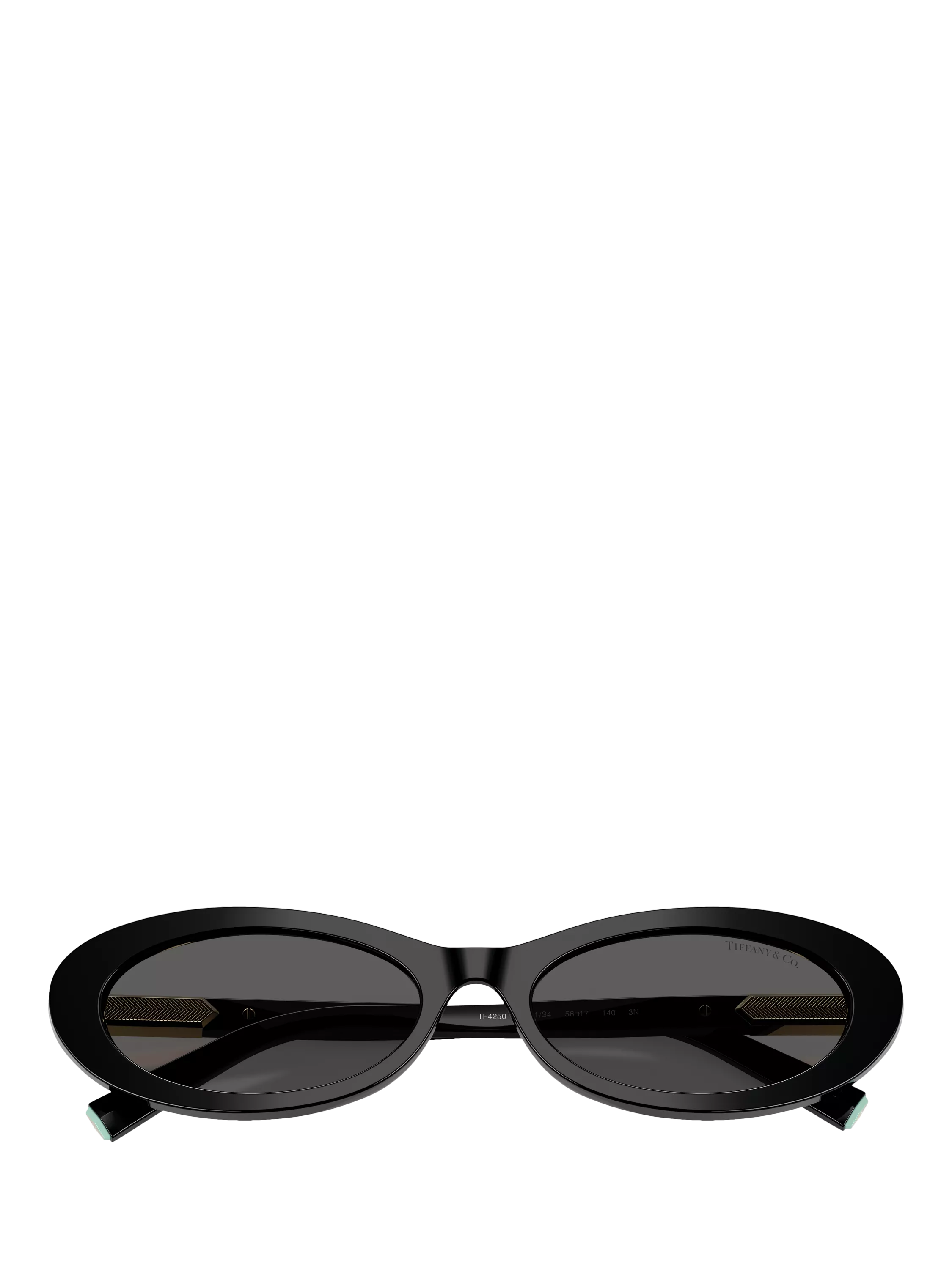 Tiffany & Co oval sunglasses black 56mm, UK version